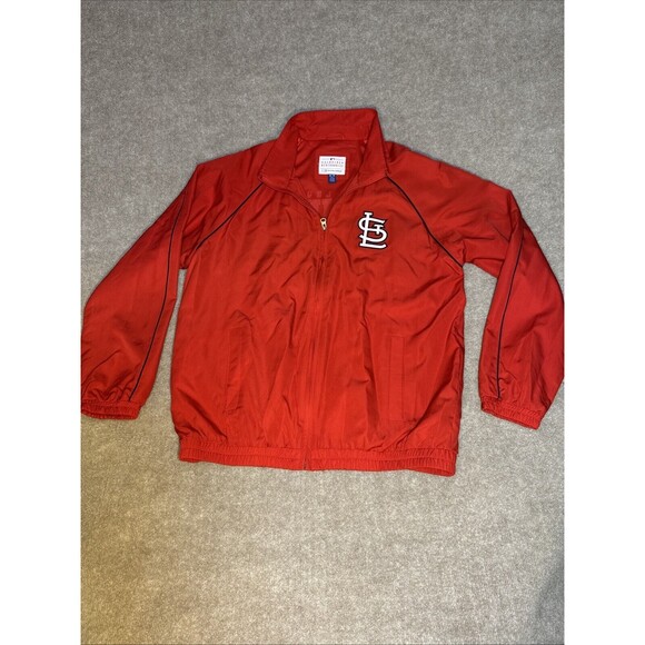 G-III Other - MLB GIII Sports by Carl Banks Men Medium St Louis Cardinals Full Zip Windbreaker